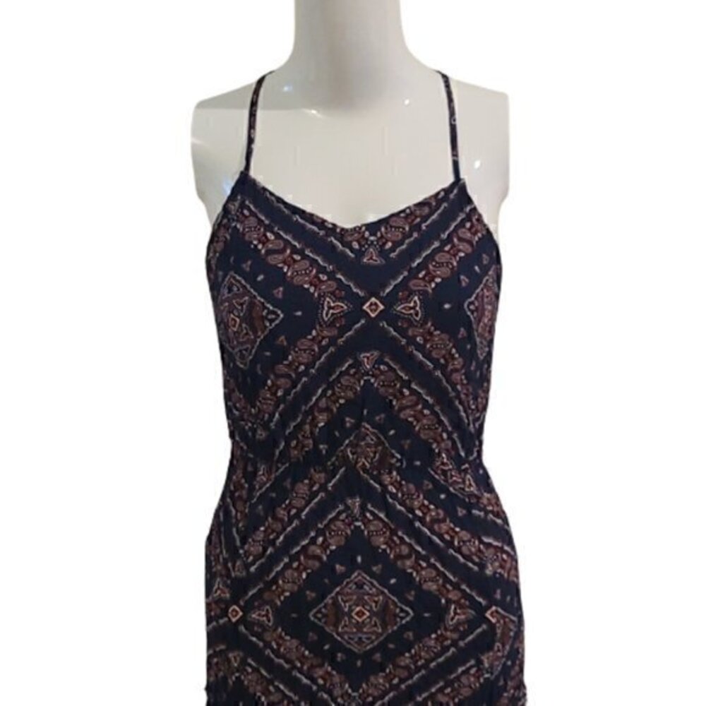 [Divided] Purple Open Back Maxi Dress - Size 2